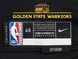 Stephen Curry Signed Warriors Nike Black City Edition Swingman Jersey BAS