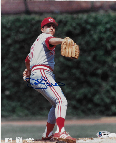 John Franco Autographed Cincinnati Reds 8x10 Photo Beckett Authenticated