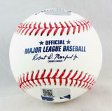 Nolan Ryan Autographed Rawlings OML Baseball W/ 69 WS Champs - AIV Hologram