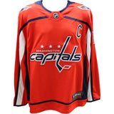 Alexander Ovechkin Autographed Washington Capitals Red Jersey FAN 46643