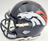 STEVE ATWATER AUTOGRAPHED DENVER BRONCOS SPEED MINI HELMET BECKETT BAS 177486