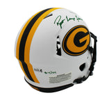 Brett Favre Signed Green Bay Packers Speed Authentic Lunar Helmet- LE 4 of 44