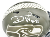 DEVON WITHERSPOON AUTOGRAPHED SEAHAWKS SALUTE TO SERVICE MINI HELMET MCS 229505