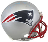 Patriots Tom Brady Authentic Signed Full Size Proline Helmet Tri Star #7718274