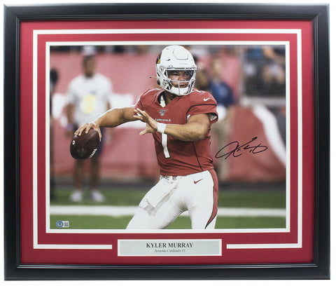 Kyler Murray Arizona Cardinals Signed Framed 16x20 Photo BAS