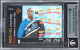 Lakers Shaquille O'Neal Signed 1994 Stadium Club Rising Stars #5 Card BAS Slab