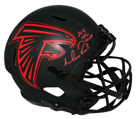 MATT RYAN SIGNED ATLANTA FALCONS ECLIPSE FULL SIZE SPEED HELMET W/ 2016 NFL MVP