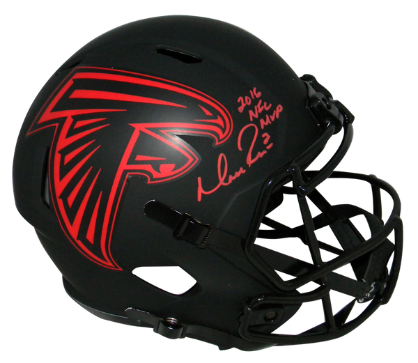 MATT RYAN SIGNED ATLANTA FALCONS ECLIPSE FULL SIZE SPEED HELMET W/ 2016 NFL MVP