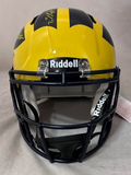 MICHIGAN SIGNED SPEED AUTHENTIC HELMET - JJ McCARTHY BLAKE CORUM & MORE W/ INS.