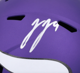 J.J. McCarthy Autographed Minnesota Vikings Full Size Speed Helmet Fanatics