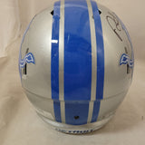 DAVID MONTGOMERY SIGNED DETROIT LIONS F/S SPEED REPLICA HELMET BECKETT QR