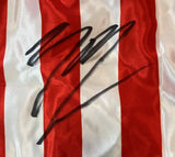 Michael B Jordan Creed Signed Custom USA Boxing Trunks BAS