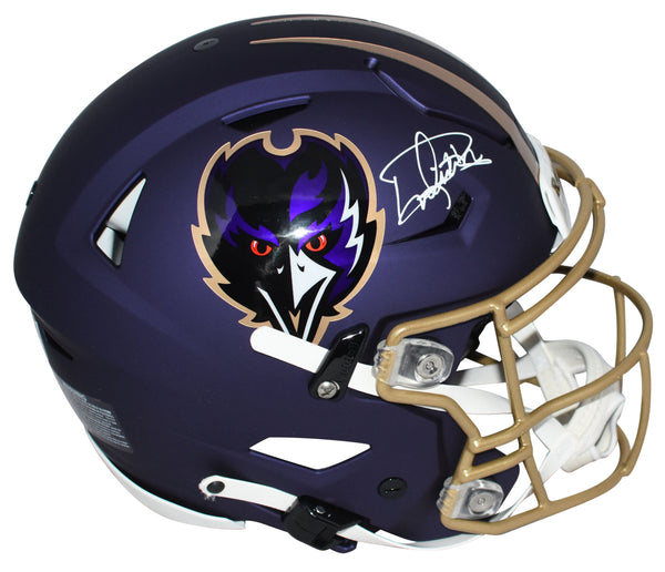 DERRICK HENRY SIGNED BALTIMORE RAVENS 2024 AUTHENTIC SPEEDFLEX HELMET BECKETT