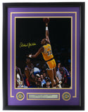 Kareem Abdul-Jabbar Signed Framed 16x20 Los Angeles Lakers Photo BAS