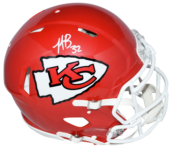 NICK BOLTON AUTOGRAPHED KANSAS CITY CHIEFS AUTHENTIC SPEED HELMET BECKETT