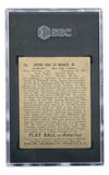 Joe DiMaggio Slabbed New York Yankees 1939 Playball #26 RC Card SGC Graded VG 3