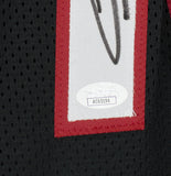 Tyler Herro Miami Signed Black Basketball Jersey JSA