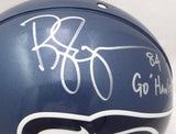 Bobby Engram Autographed Seahawks Full Size Authentic Helmet Go Hawks MCS