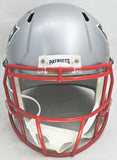 DANNY AMENDOLA AUTOGRAPHED PATRIOTS SILVER FULL SIZE HELMET BECKETT 221073