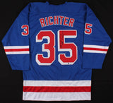 Mike Richter Signed Rangers Jersey (Steiner) 1994 Stanley Cup Champs Goaltender