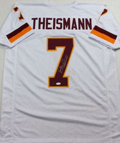 Joe Theismann Autographed White Pro Style Jersey w/ SB Champs - JSA Auth *7