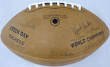 1962 Packers Autographed Football 42 Sigs Lombardi & Bart Starr Beckett AA01194