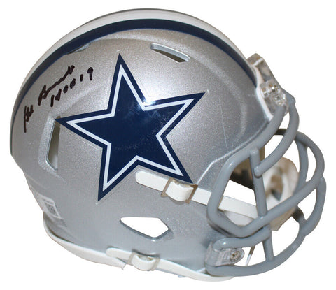 Gil Brandt Autographed Dallas Cowboys Speed Mini Helmet HOF Beckett 36069