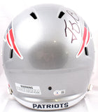 Tedy Bruschi Signed Patriots F/S Speed Helmet w/3x SB Champs-Beckett W Hologram