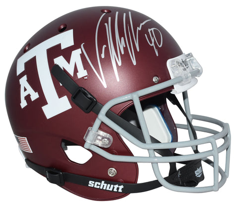 VON MILLER AUTOGRAPHED SIGNED TEXAS A&M AGGIES FULL SIZE HELMET BECKETT