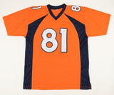 Tim Patrick Signed Denver Broncos Jersey (JSA) Ex Utah Utes Wide Receiver