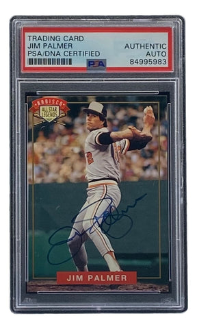 Jim Palmer Signed Orioles 1994 Nabisco All-Star Legends Trading Card PSA/DNA