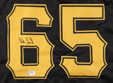 Jack Suwinski Signed Pittsburgh Pirates Throwback Jersey (PSA) 2022 Rookie O.F.