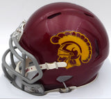 Caleb Williams Autographed USC Speed Mini Helmet (Smudged) Fanatics GD53524570