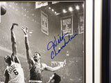 Wilt Chamberlain & Bill Russell Autographed Framed 16x20 Photo Beckett #AC85138