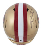 49ers Ricky Pearsall Authentic Signed Full Size Speed Rep Helmet BAS Witnessed