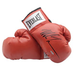 Mike Tyson Autographed Red Everlast Boxing Gloves UDA