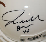 Joseph Ossai Autographed Texas Longhorns Schutt Mini Helmet Beckett BAS 34698