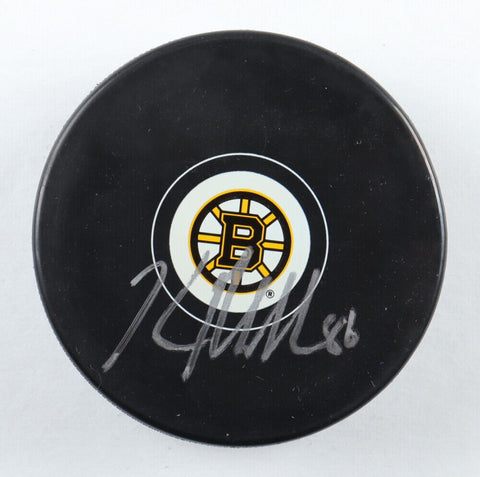 Kevan Miller Signed Boston Bruins Logo Hockey Puck (Kevan Miller Hologram & COA)