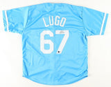 Seth Lugo Signed Kansas City Royals Jersey (Beckett) 2024 All Star Pitcher