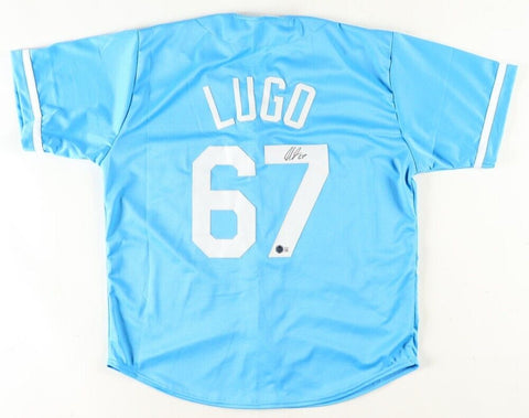 Seth Lugo Signed Kansas City Royals Jersey (Beckett) 2024 All Star Pitcher