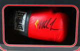 Mike Tyson Autographed Shadow Box Red EverfreshBoxing Glove Knock Out- JSA W