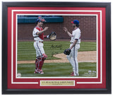 J. T. Realmuto Aaron Nola Signed Framed Phillies 16x20 Photo Fanatics MLB