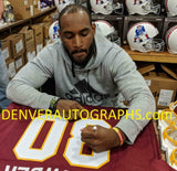 Jamison Crowder Autographed/Signed Washington Redskins XL Red Jersey JSA 21561