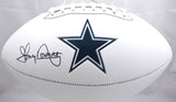 Tony Dorsett Autographed Dallas Cowboys Logo Football - Beckett W Hologram *thin