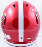 Joe Montana Autographed San Francisco 49ers F/S Flash Speed Helmet - Fanatics