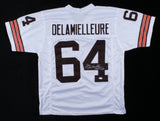 Joe DeLamielleure Signed Cleveland Browns Jersey Inscribed "HOF 03" (JSA COA)