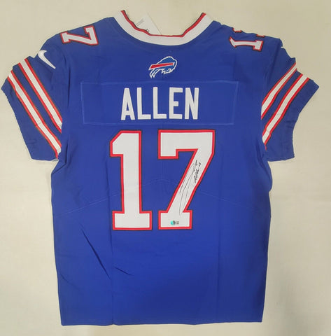 JOSH ALLEN SIGNED BUFFALO BILLS NIKE VAPOR ELITE AUTHENTIC JERSEY BAS QR