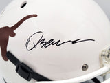 QUINN EWERS AUTOGRAPHED TEXAS SCHUTT FULL SIZE AUTHENTIC HELMET BECKETT 201712