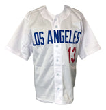 Orlando Hudson Los Angeles Signed White Baseball Jersey Sports Integrity