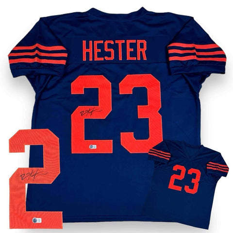 Devin Hester Autographed SIGNED Jersey - Throwback - Beckett Authenticated